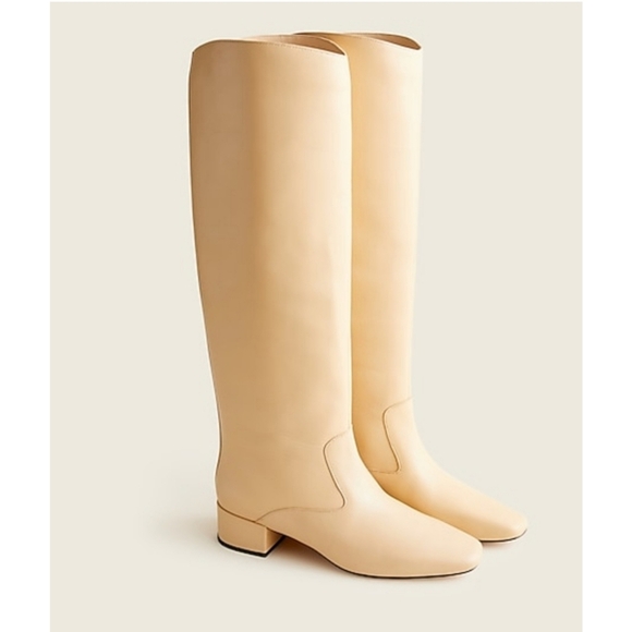 9. J.Crew Roxie knee-high boots in leather - Picture 2 of 7